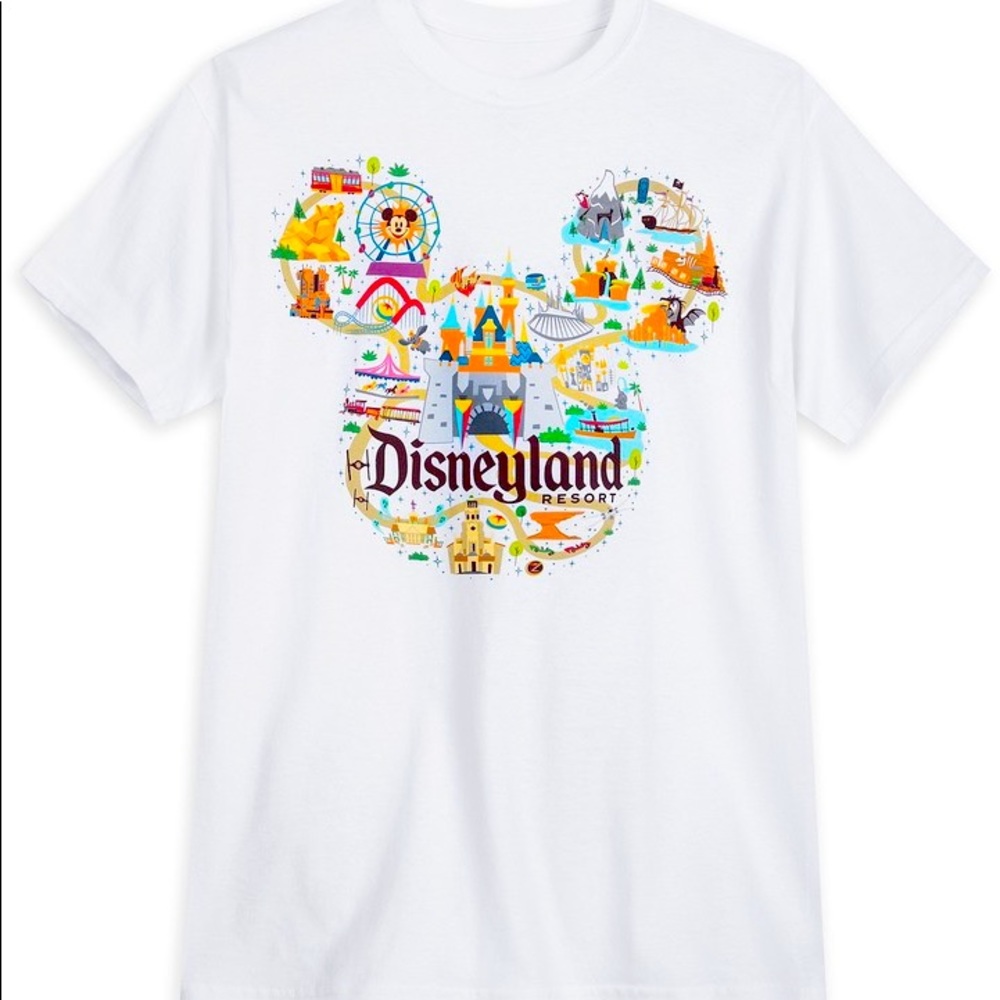 Authentic Disneyland Map Shirt